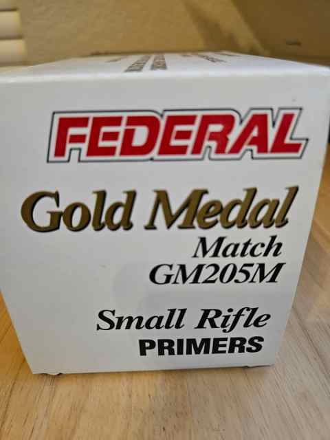 Federal Gold Medal Match Small Rifle Primers