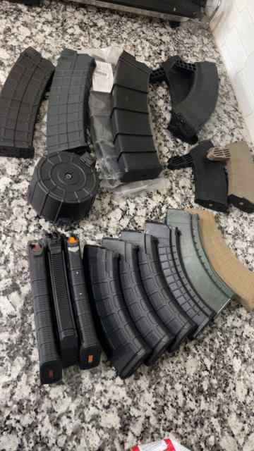 Ak mags, Saiga 12ga mags, 1911 mags 