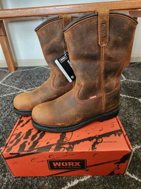 WORX by Redwing Boots steel toe 10M BNIB 