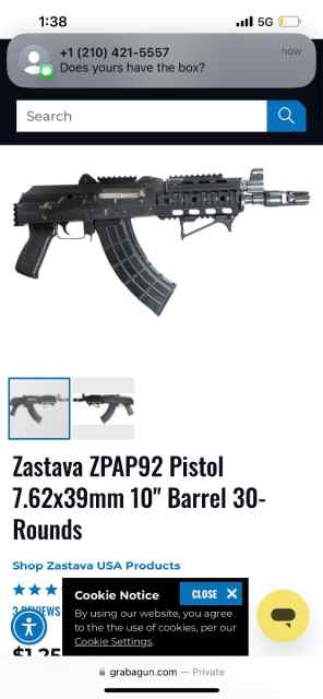 Zastava ZPAP92 Draco