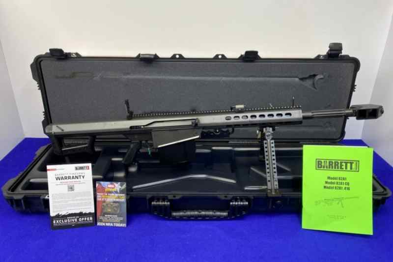 Barrett M82A1 (CQ) .50 BMG 20&quot; Parkerized .50 CAL