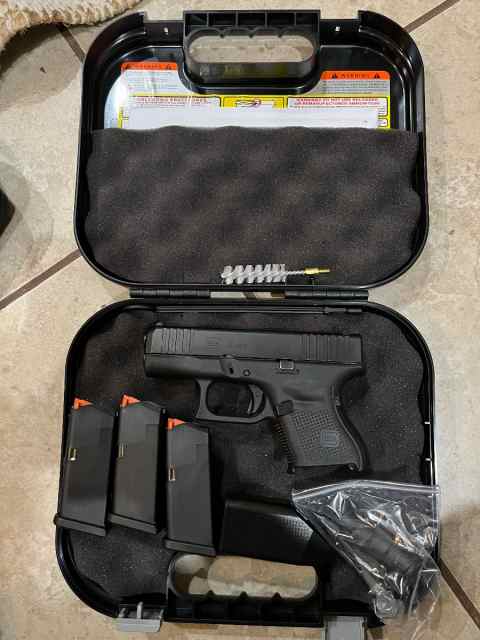 BNIB Glock 26, never fired or carry, as new 