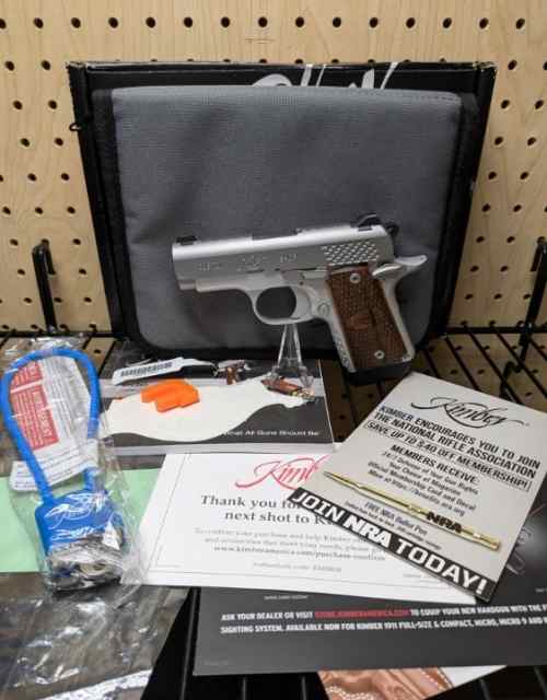Kimber 1911 Custom Shop Micro Raptor Pistol