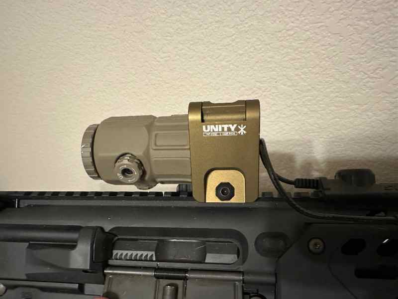 EOTECH G45 magnifier on Unity Fast -  FDE 