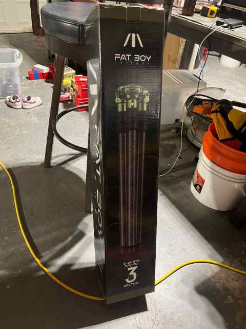 New Fat Boy tripod &amp; accessories