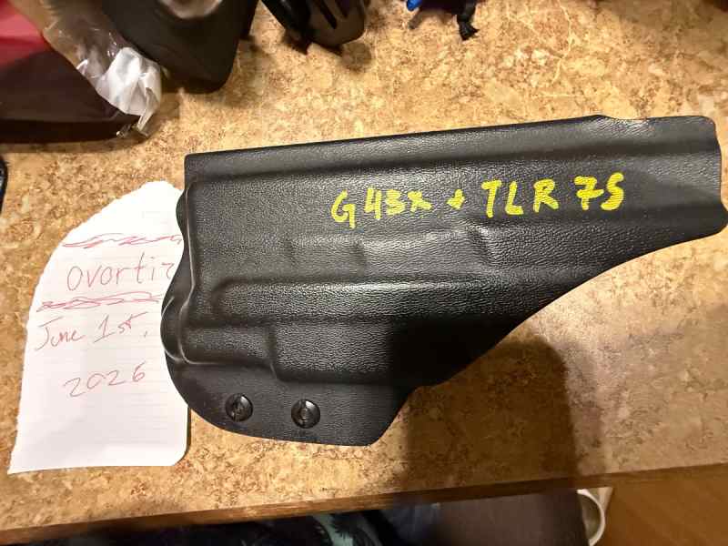Glock 43x with Streamlight TLR-7 holster 
