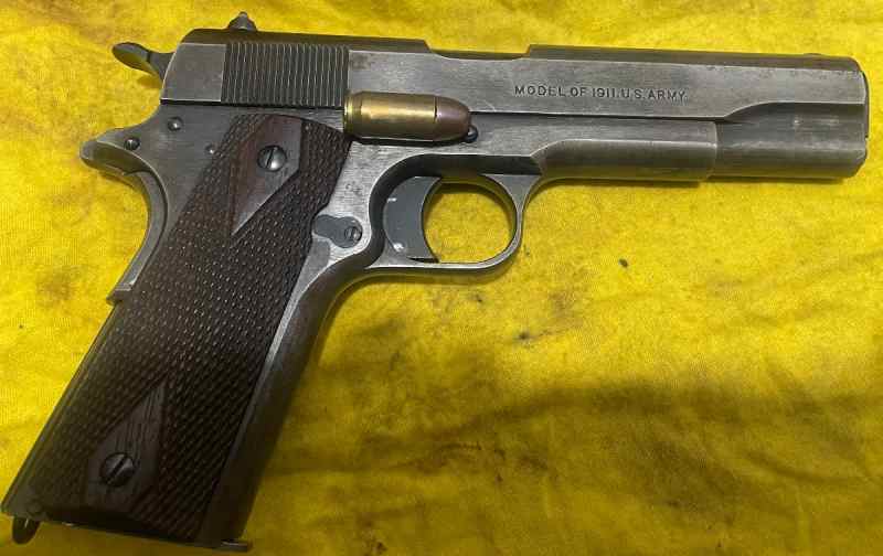 Early 1918 made colt 1911 us army 45acp