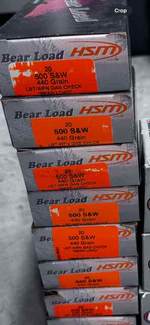 S&amp;W 500 ammo