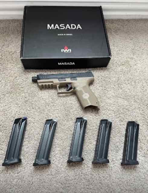 IWI Masada 9MM Tactical Pistol (McKinney)