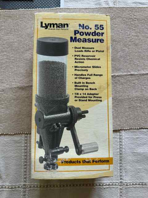 Lyman No. 55 Powder Measure
