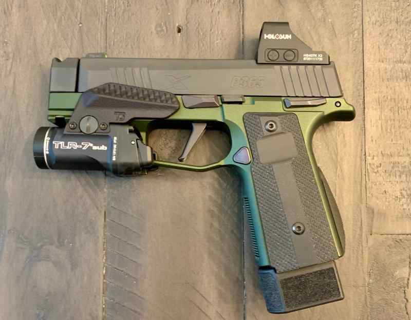 Custom P365X with accessories