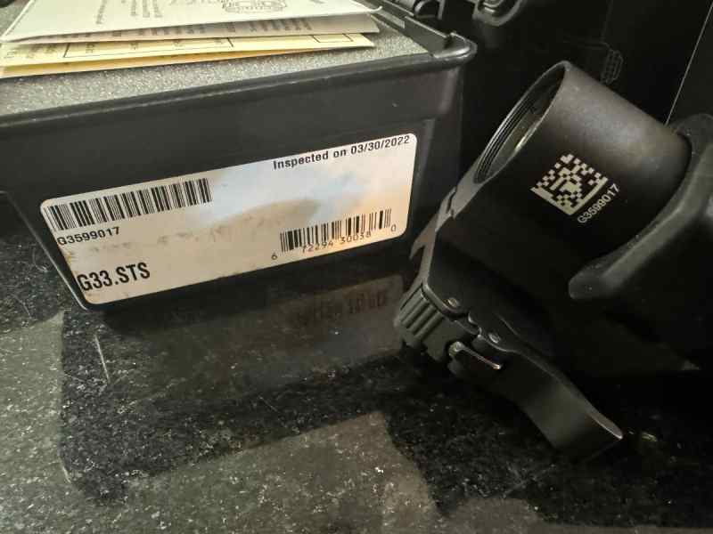 USED EOTech G33.STS 3x Magnifier Black