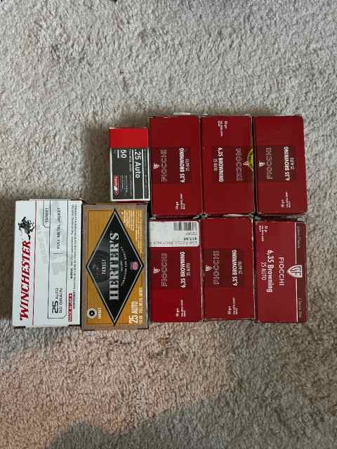 .25 acp 450rds for sale