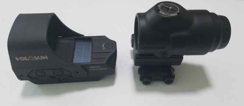 Holosun 510C and Primary Arms SLx 3X Magnifier 